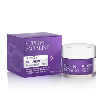 Антивозрастной ночной крем Super Facialist Retinol+ 50 мл, Superfacialist
Антивозрастной ночной крем Super Facialist Retinol+ 50 мл, Superfacialist