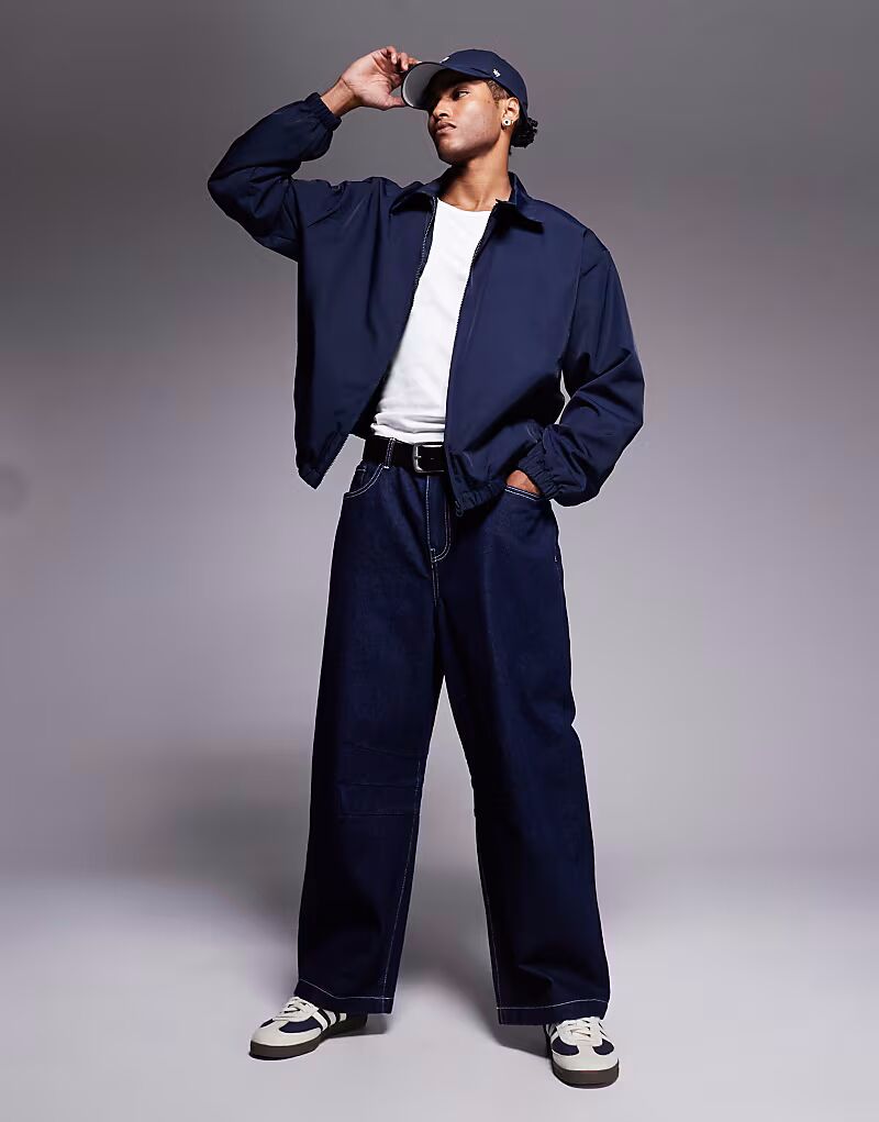 Легкая куртка Харрингтон темно-синего цвета Asos Design
Легкая куртка Харрингтон темно-синего цвета Asos Design