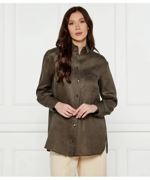 Рождественская льняная рубашка Loose fit Mm, зеленый
Рождественская льняная рубашка Loose fit Mm, зеленый