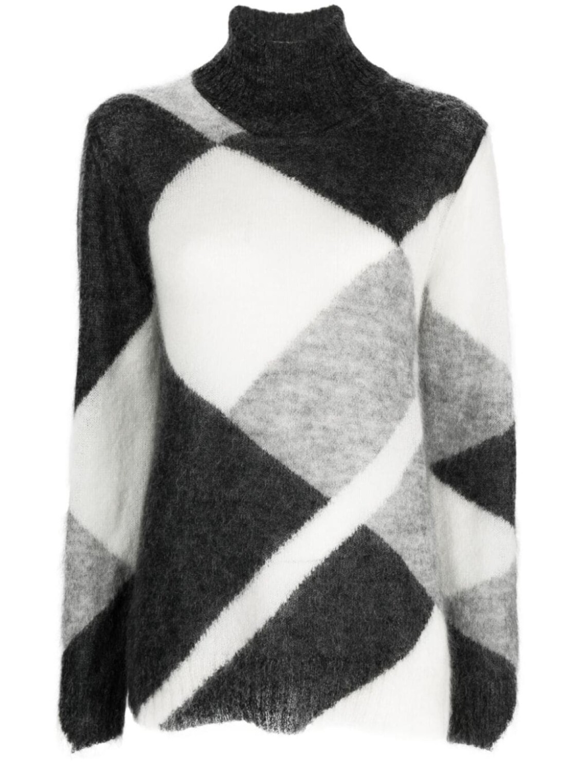 P.A.R.O.S.H. джемпер в стиле колор-блок с высоким воротником, серый
P.A.R.O.S.H. джемпер в стиле колор-блок с высоким воротником, серый