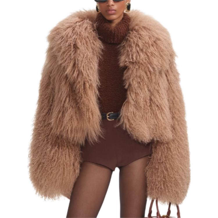 Self-portrait Женское пальто верблюжьего цвета бархатной текстуры, Camel Brown
Self-portrait Женское пальто верблюжьего цвета бархатной текстуры, Camel Brown