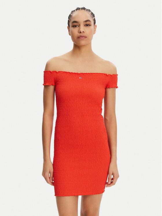 Летнее платье облегающего кроя DW0DW20298 Tommy Jeans, оранжевый
Летнее платье облегающего кроя DW0DW20298 Tommy Jeans, оранжевый