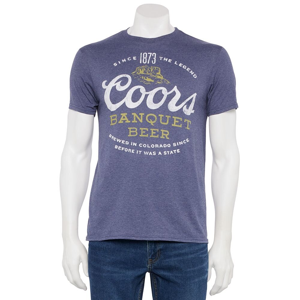 Мужская футболка Coors Banquet Beer без гражданства с рисунком Licensed Character, цвет Navy Heather
Мужская футболка Coors Banquet Beer без гражданства с рисунком Licensed Character, цвет Navy Heather