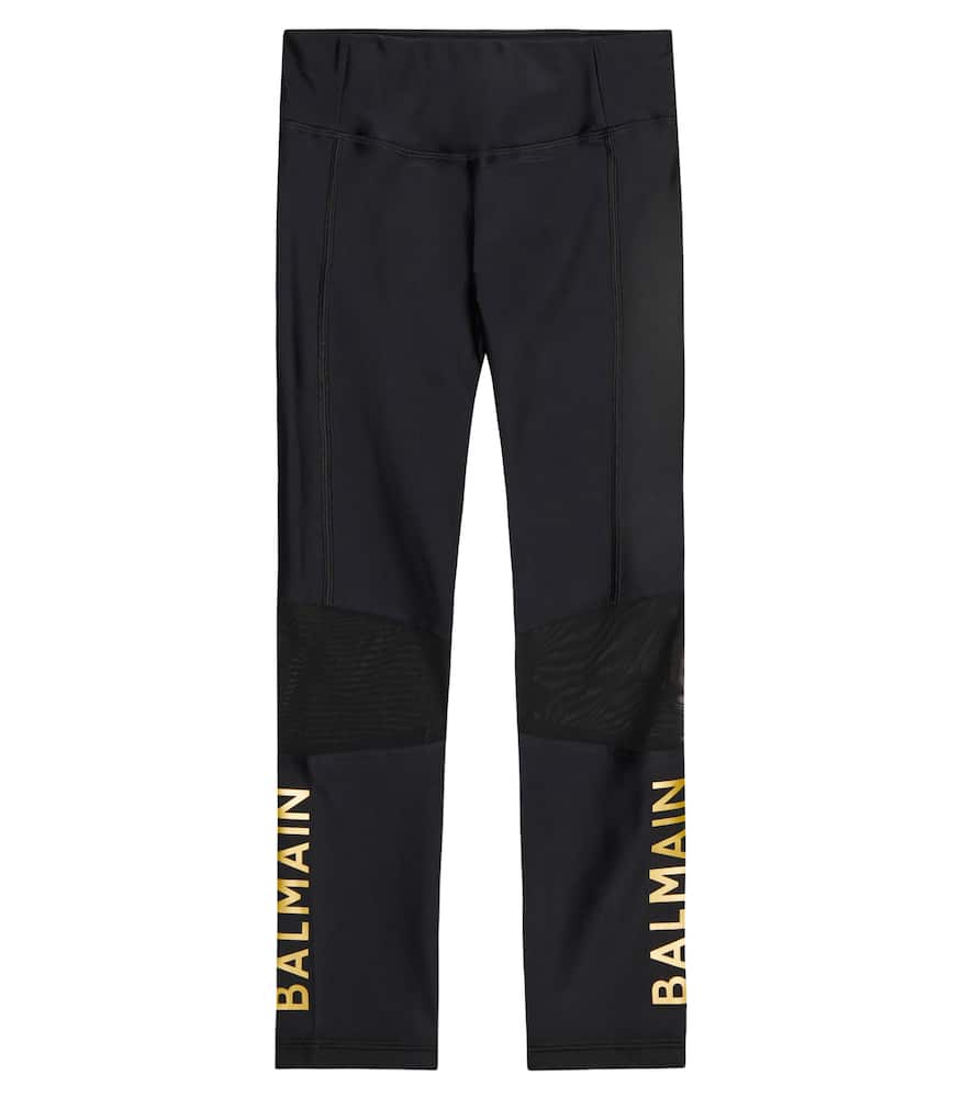 Леггинсы с логотипом Balmain Kids, 930-Nero
Леггинсы с логотипом Balmain Kids, 930-Nero