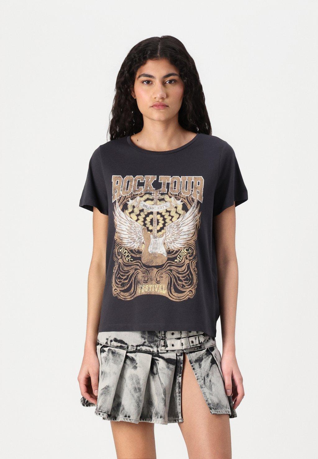 Футболка с принтом NMNATE O NECK WILD Noisy May, серый
Футболка с принтом NMNATE O NECK WILD Noisy May, серый