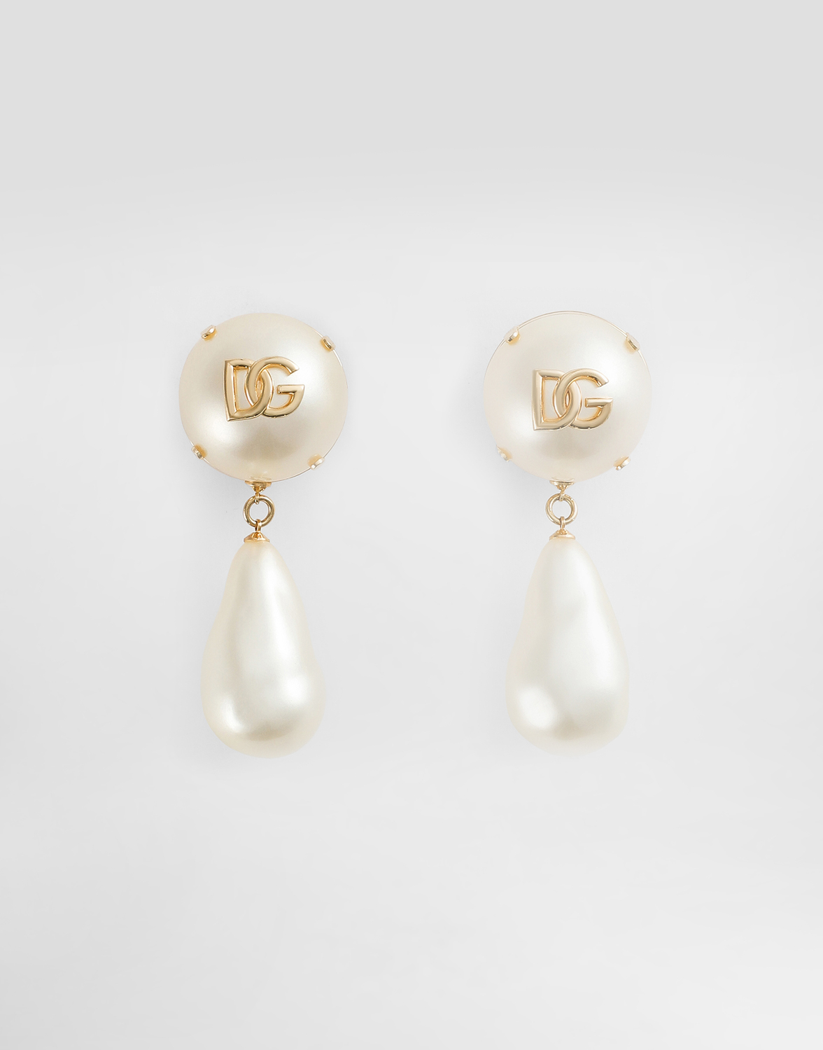 Серьги-капли с логотипом dg Dolce & Gabbana, белый
Серьги-капли с логотипом dg Dolce & Gabbana, белый