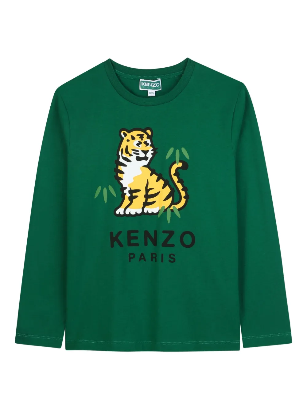 Футболка с длинными рукавами и принтом Kenzo Kids, зеленый
Футболка с длинными рукавами и принтом Kenzo Kids, зеленый
