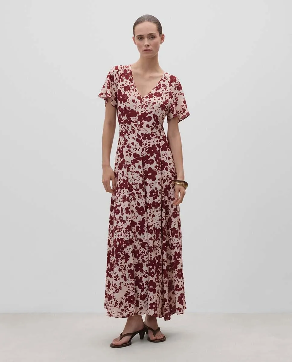 Платье с пико Simorra, бордовый
Платье с пико Simorra, бордовый