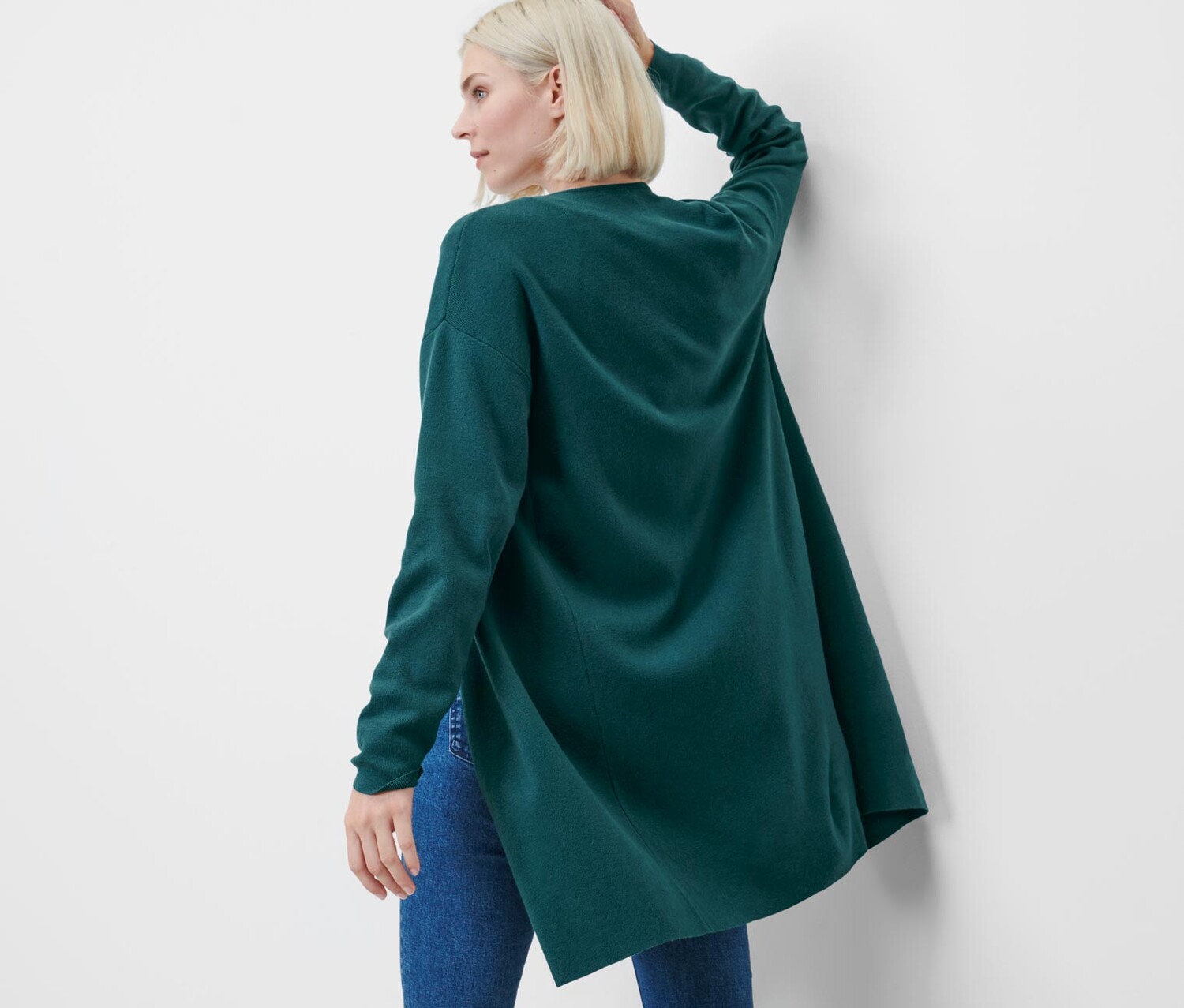 Открытый кардиган Tchibo, бензиновый
Открытый кардиган Tchibo, бензиновый