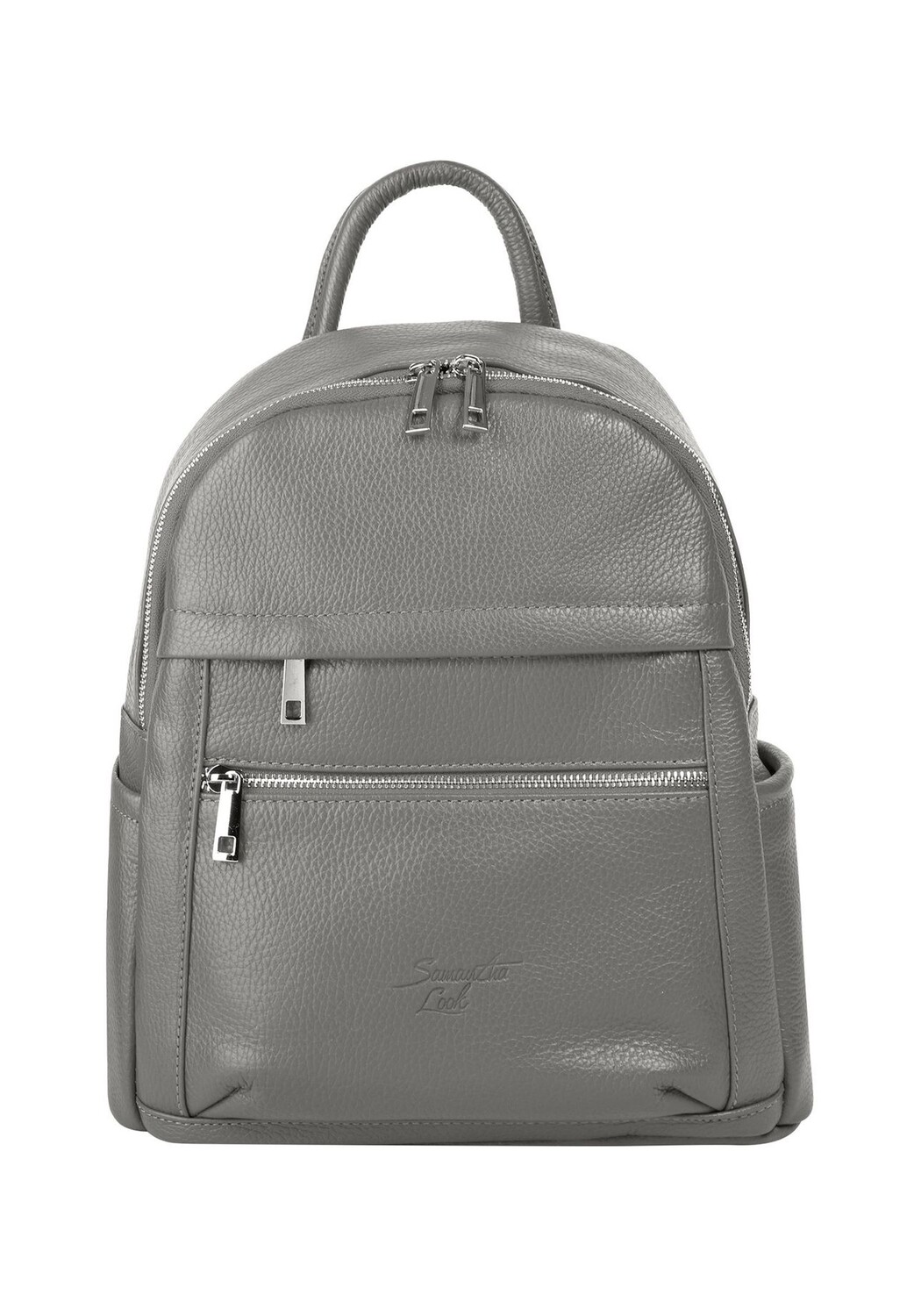 Рюкзак из натуральной кожи, производство Италия Samantha Look, серый
Рюкзак из натуральной кожи, производство Италия Samantha Look, серый