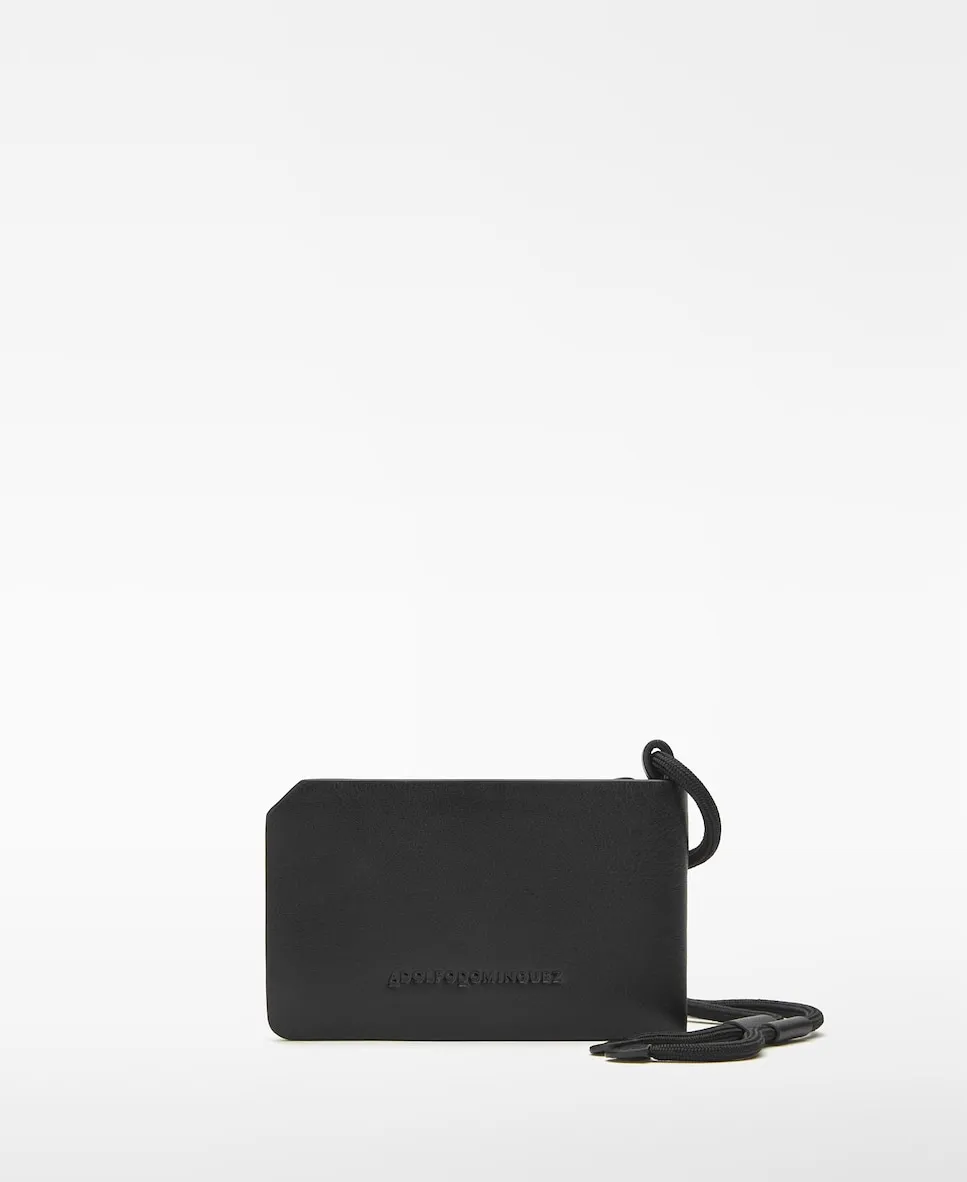 Мужская подвесная кожаная сумка Adolfo Dominguez, черный
Мужская подвесная кожаная сумка Adolfo Dominguez, черный