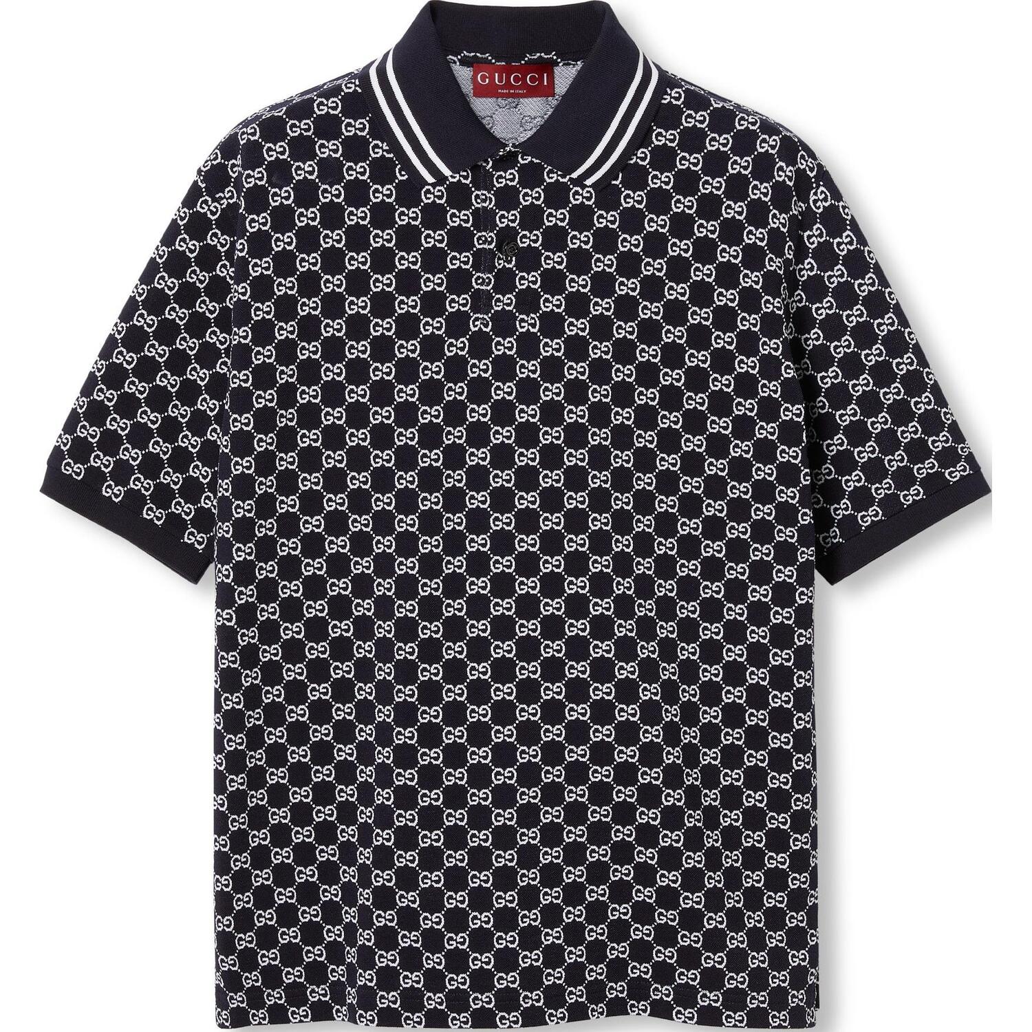 Поло с воротником и монограммой по всей поверхности GUCCI, сине-белое, Белый, Поло с воротником и монограммой по всей поверхности GUCCI, сине-белое
Поло с воротником и монограммой по всей поверхности GUCCI, сине-белое, Белый, Поло с воротником и монограммой по всей поверхности GUCCI, сине-белое