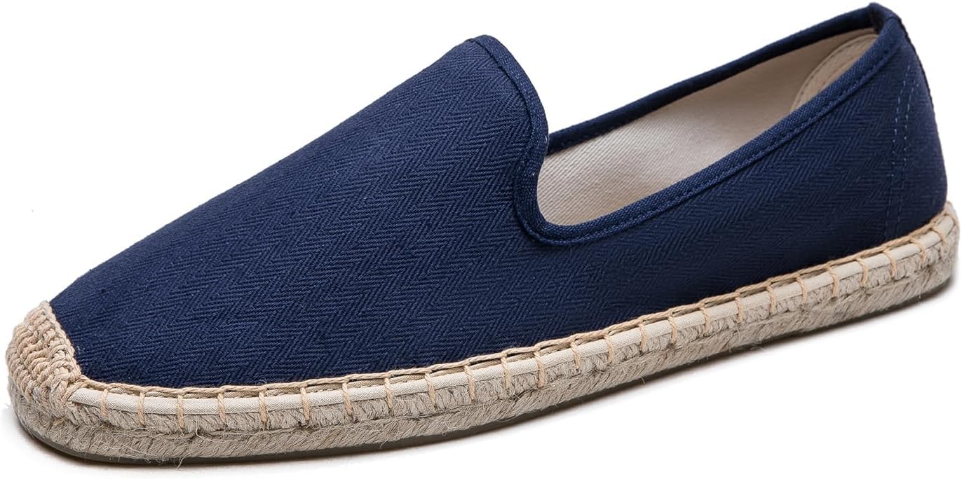 Мужские повседневные и удобные льняные веганские холщовые туфли, мужские лоферы, с противоскользящей подошвой, подходящие для любого случая летом, весной и осенью Eobzunu, темно-синий
Мужские повседневные и удобные льняные веганские холщовые туфли, мужские лоферы, с противоскользящей подошвой, подходящие для любого случая летом, весной и осенью Eobzunu, темно-синий