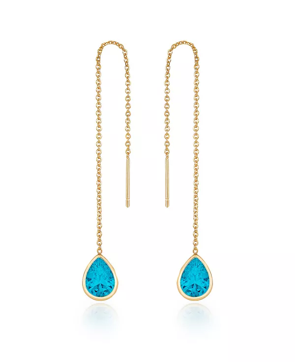 Серьги-Подвески с кристаллами весом всего 18 карат Ettika, aqua
Серьги-Подвески с кристаллами весом всего 18 карат Ettika, aqua