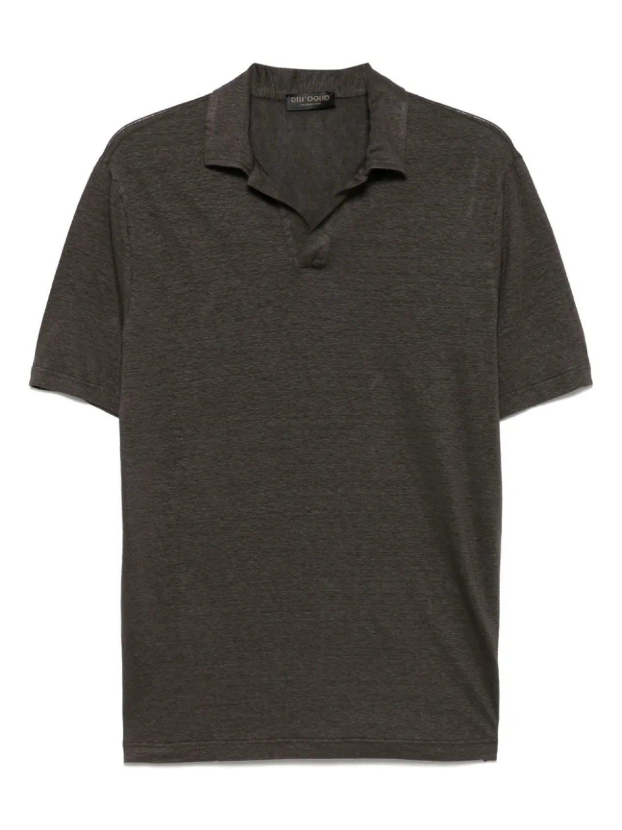 Льняная футболка Dell'oglio, коричневый 
Льняная футболка Dell'oglio, коричневый