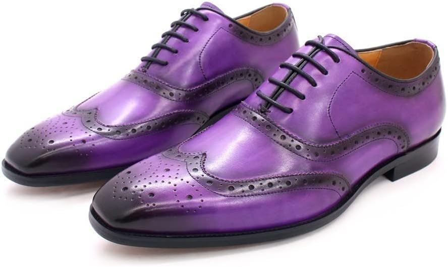Мужские оксфорды с шнуровкой, броги с тиснением, с крыльями, квадратный носок, из натуральной кожи, подошва из резины, нескользящие, низкие, для вечеринок Xjsdjhount, фиолетовый
Мужские оксфорды с шнуровкой, броги с тиснением, с крыльями, квадратный носок, из натуральной кожи, подошва из резины, нескользящие, низкие, для вечеринок Xjsdjhount, фиолетовый