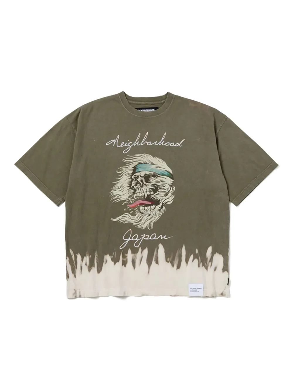 Футболка с принтом Neighborhood, зеленый
Футболка с принтом Neighborhood, зеленый