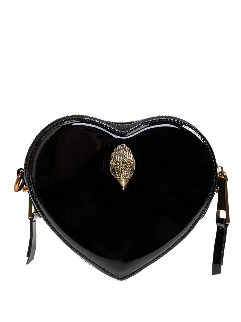 Мини-сумка Shoreditch Heart из лакированной кожи Kurt Geiger London, черный
Мини-сумка Shoreditch Heart из лакированной кожи Kurt Geiger London, черный