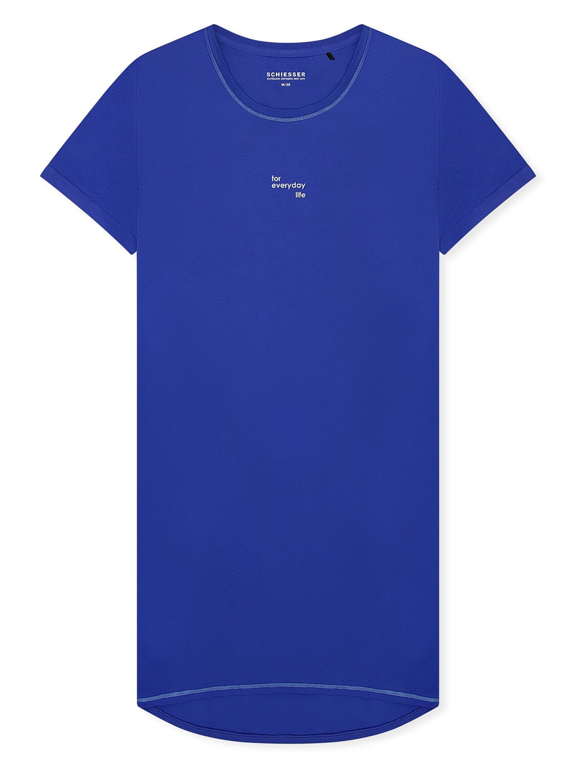 SCHIESSER Ночная рубашка 'Casual Essentials' в цвете Royal Blue
SCHIESSER Ночная рубашка 'Casual Essentials' в цвете Royal Blue