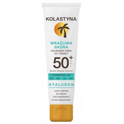 Солнцезащитный крем для лица Spf 50 50 мл Kolastyna
Солнцезащитный крем для лица Spf 50 50 мл Kolastyna