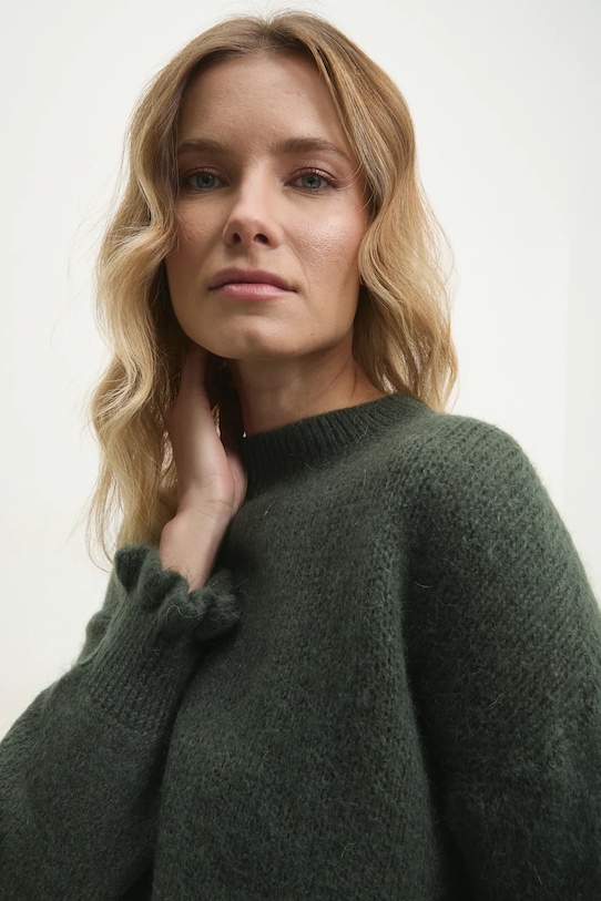 Свитер с добавлением шерсти Answear.Lab, зеленый
Свитер с добавлением шерсти Answear.Lab, зеленый