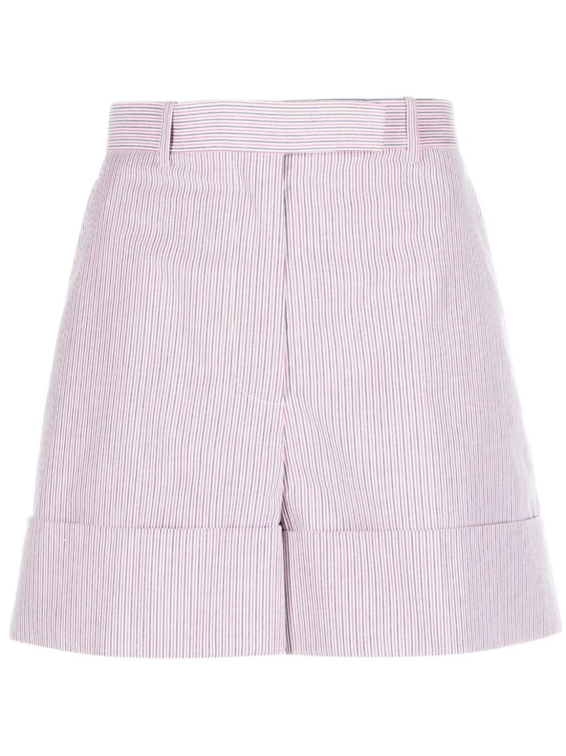 Полосатые шорты с завышенной талией Thom Browne, красный
Полосатые шорты с завышенной талией Thom Browne, красный