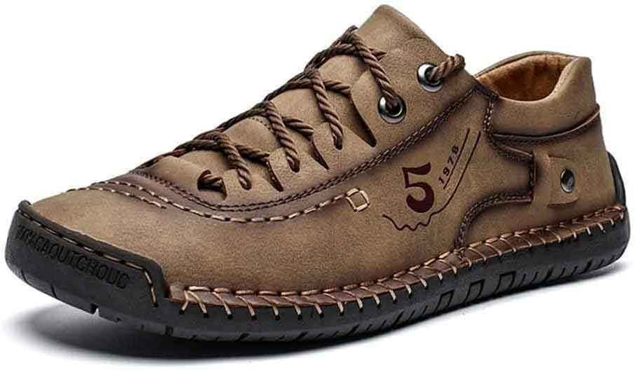 Мужские повседневные туфли VOCECO из натуральной кожи, легкие дышащие лоферы для ходьбы на улице, слипоны кроссовки, хаки
Мужские повседневные туфли VOCECO из натуральной кожи, легкие дышащие лоферы для ходьбы на улице, слипоны кроссовки, хаки