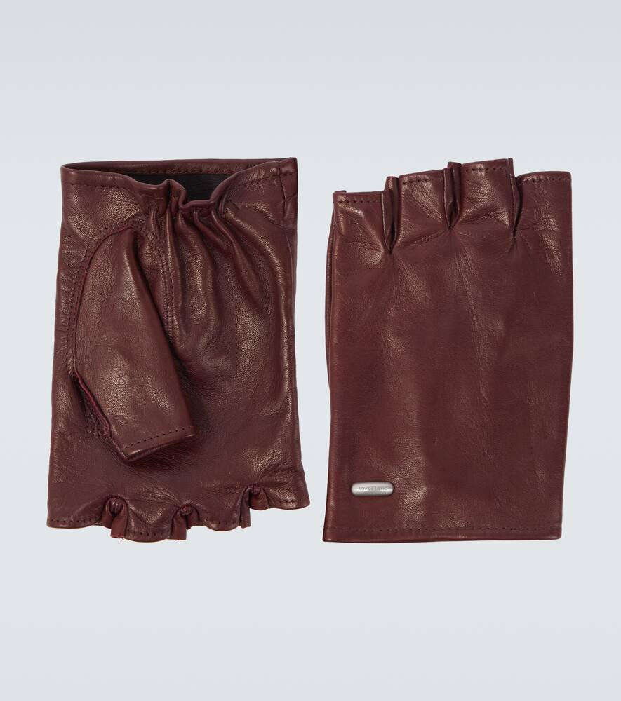 Кожаные мотоциклетные перчатки без пальцев Our Legacy, Currant Red
Кожаные мотоциклетные перчатки без пальцев Our Legacy, Currant Red