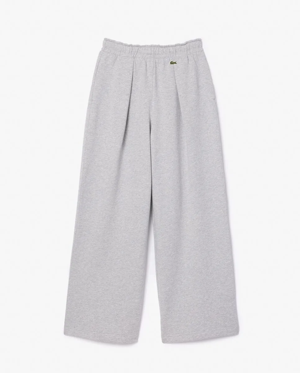 Женские плиссированные широкие брюки-джоггеры с крокодиловой кожей Lacoste, светло-серый
Женские плиссированные широкие брюки-джоггеры с крокодиловой кожей Lacoste, светло-серый