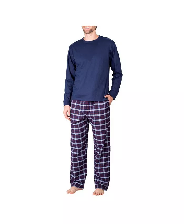 Мужской комплект пижамы из фланели с круглым вырезом SLEEPHERO, синий
Мужской комплект пижамы из фланели с круглым вырезом SLEEPHERO, синий
