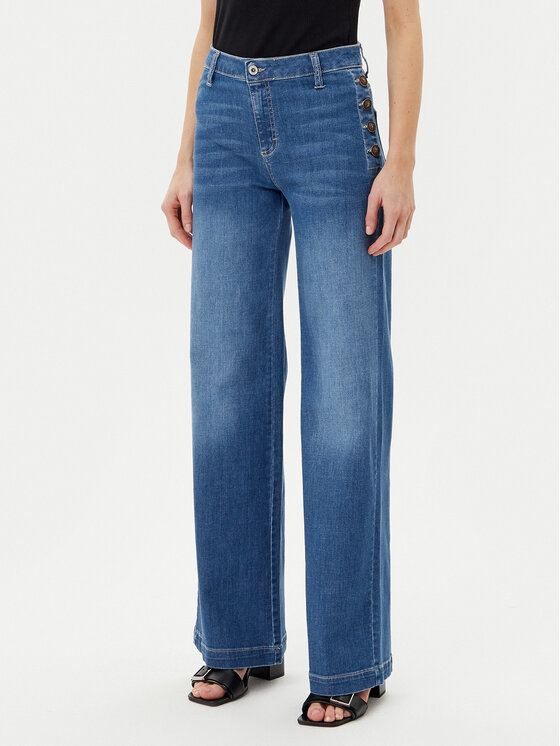 Джинсы с широкими штанинами P3FDBQ2NTZ Please, синий
Джинсы с широкими штанинами P3FDBQ2NTZ Please, синий