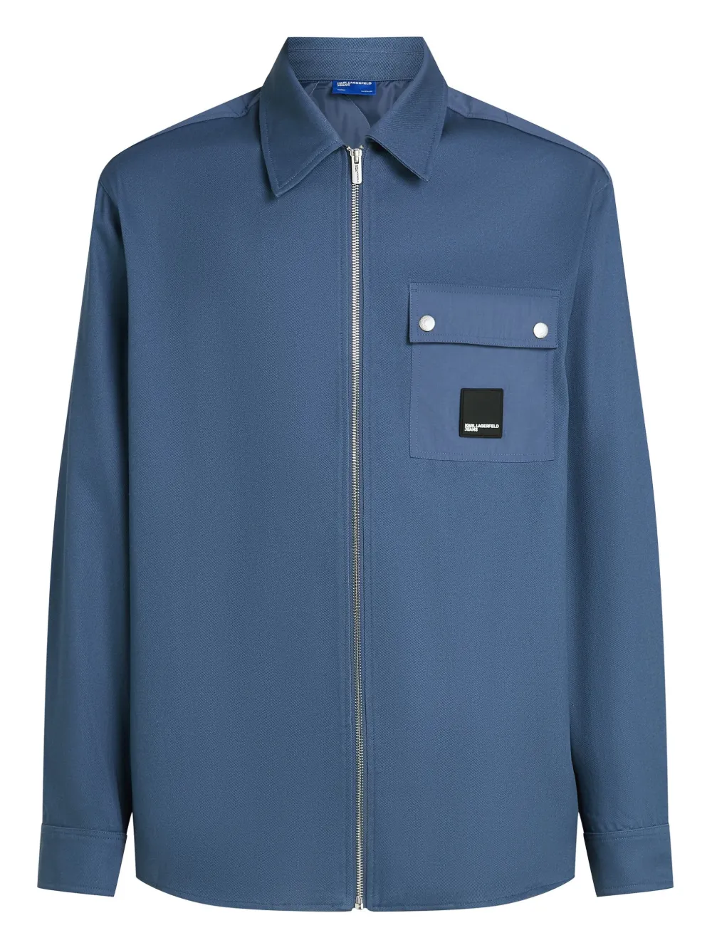 Рубашка с логотипом Karl Lagerfeld Jeans, синий
Рубашка с логотипом Karl Lagerfeld Jeans, синий
