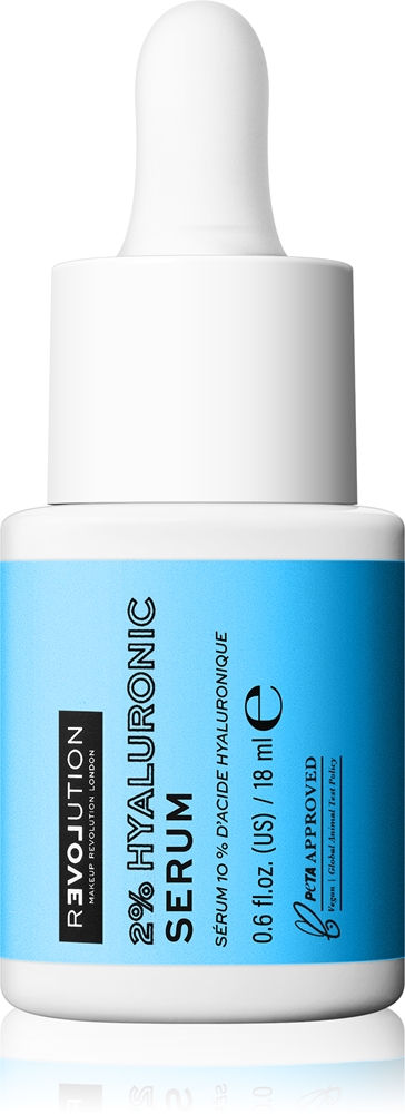 Гиалуроновая кислота 2% интенсивная увлажняющая сыворотка с гиалуроновой кислотой Revolution Relove, 18 мл
Гиалуроновая кислота 2% интенсивная увлажняющая сыворотка с гиалуроновой кислотой Revolution Relove, 18 мл