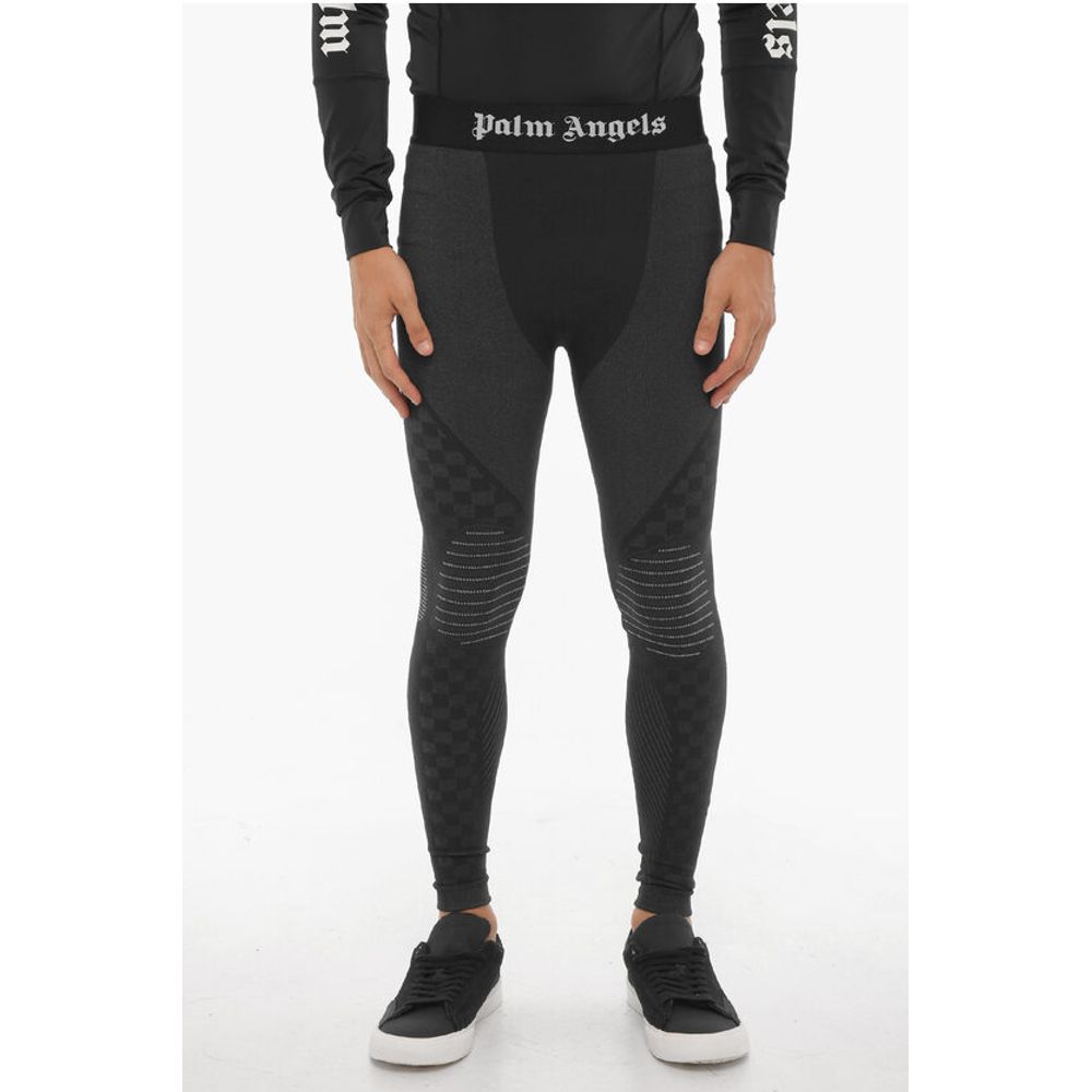 Тайтсы Active из эластичной ткани Palm Angels, Black
Тайтсы Active из эластичной ткани Palm Angels, Black