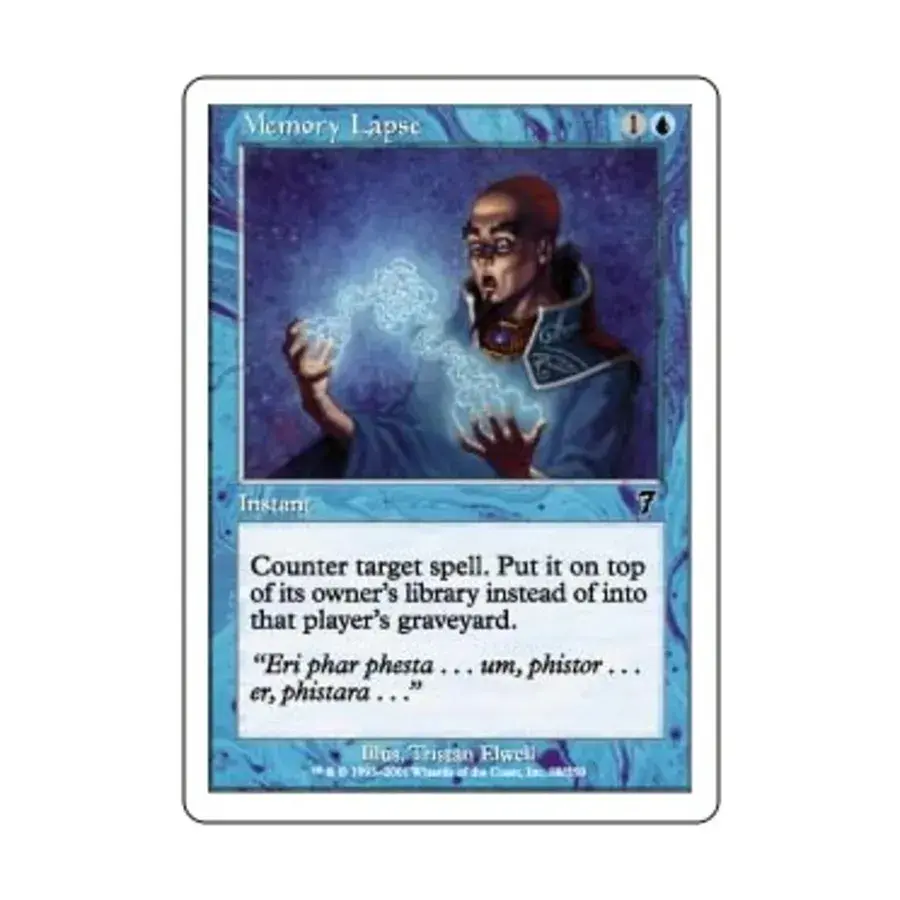 CCG Провал в памяти (С), MTG - 7th Edition
CCG Провал в памяти (С), MTG - 7th Edition