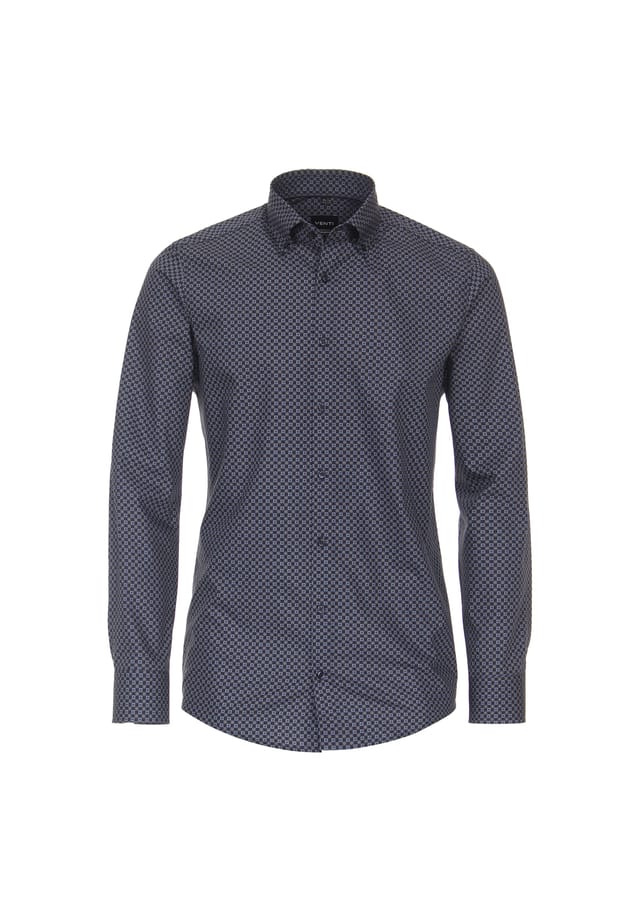 Рубашка с деловым принтом современный крой Venti, синий
Рубашка с деловым принтом современный крой Venti, синий