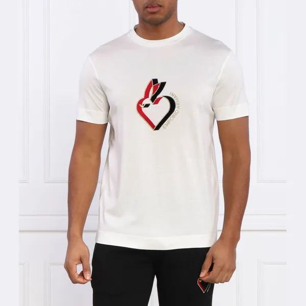 Футболка стандартного кроя Emporio Armani, белый
Футболка стандартного кроя Emporio Armani, белый