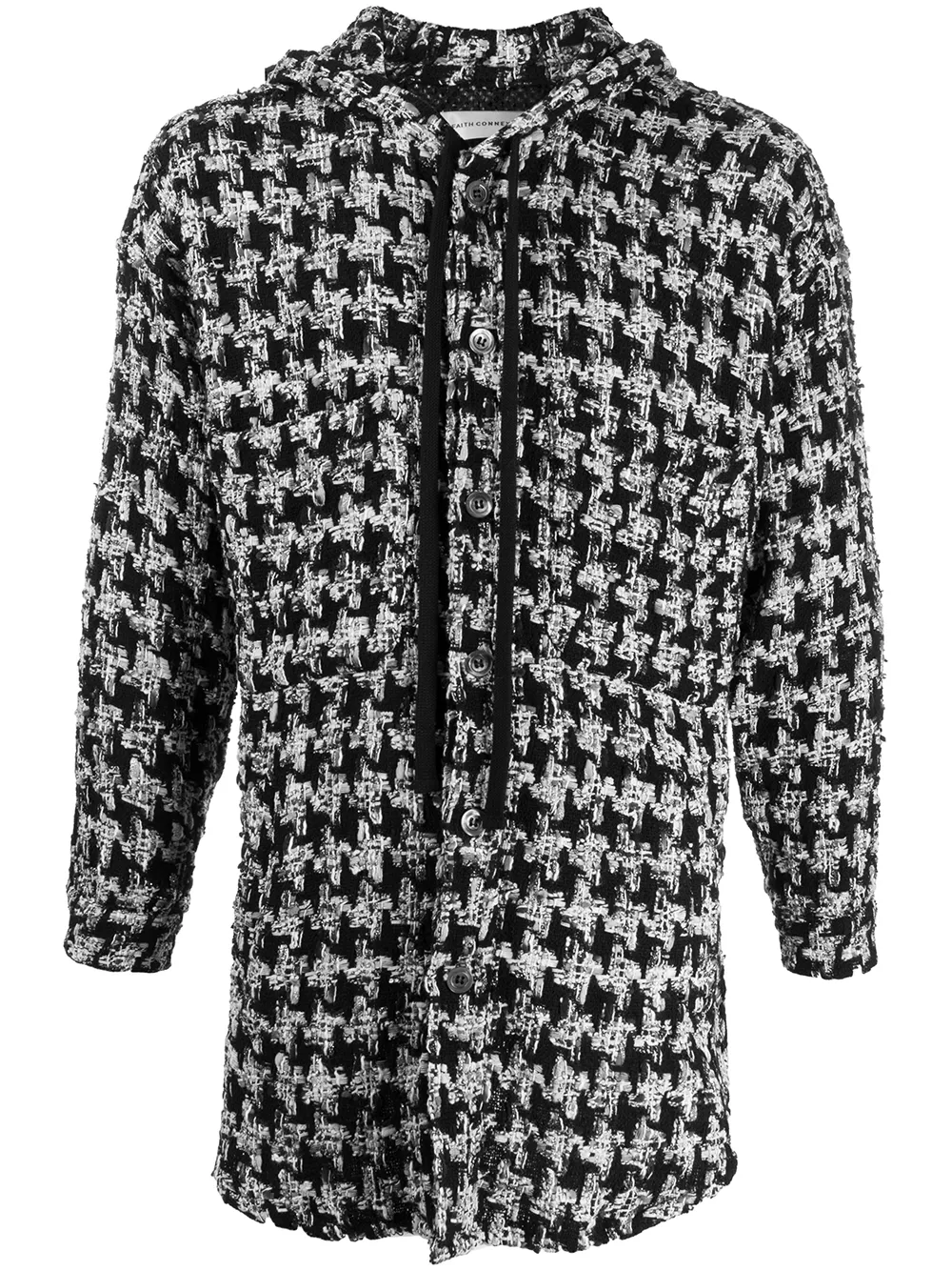 Твидовая куртка с капюшоном Faith Connexion, черный
Твидовая куртка с капюшоном Faith Connexion, черный