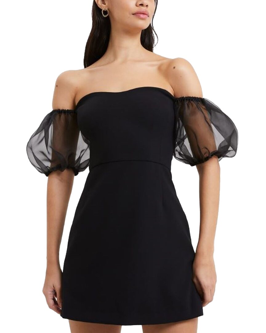 French Connection Платье из органзы с эффектом шепота, белый
French Connection Платье из органзы с эффектом шепота, белый