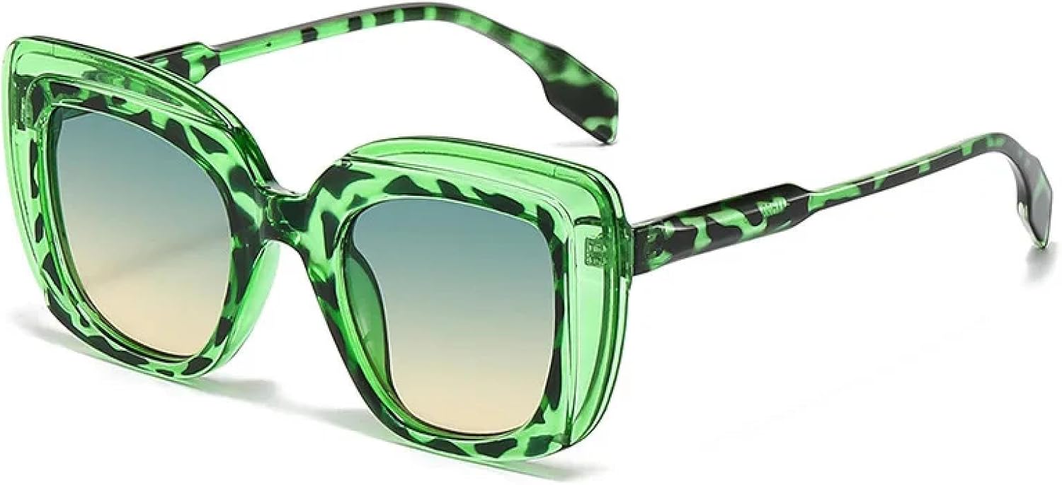 Солнцезащитные очки с защитой от УФ-излучения UV400 | Панк-градиент | Для женщин и мужчин | Для занятий спортом на открытом воздухе и вождения DSVIGF, Green-greenbrown
Солнцезащитные очки с защитой от УФ-излучения UV400 | Панк-градиент | Для женщин и мужчин | Для занятий спортом на открытом воздухе и вождения DSVIGF, Green-greenbrown