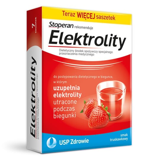USP Health, Электролиты, клубничный вкус, 7 пакетиков USP Zdrowie
USP Health, Электролиты, клубничный вкус, 7 пакетиков USP Zdrowie