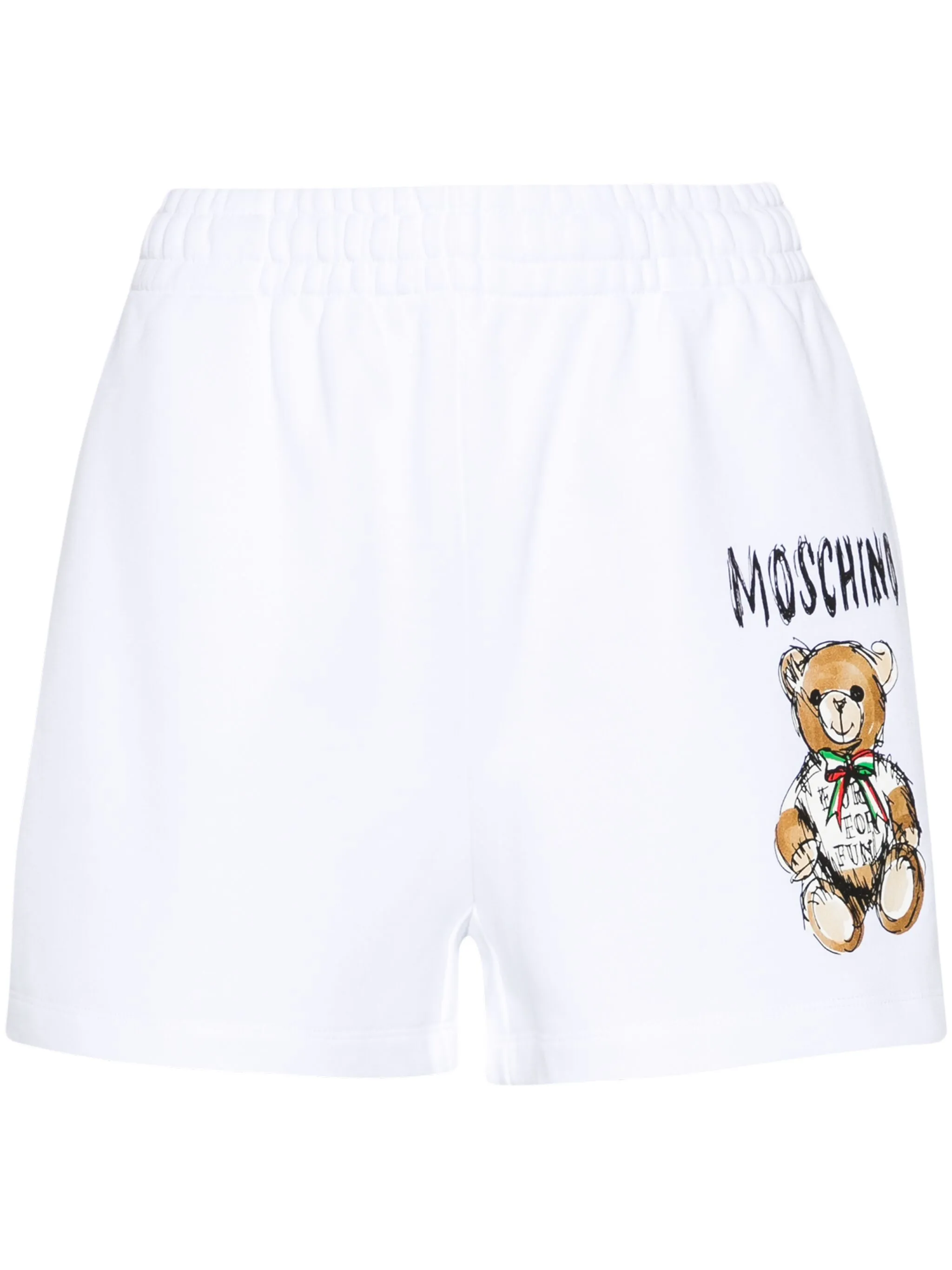 Шорты с принтом Teddy Bear Moschino, белый
Шорты с принтом Teddy Bear Moschino, белый