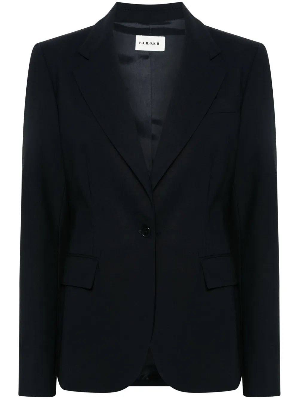 Однобортный пиджак P.A.R.O.S.H., синий
Однобортный пиджак P.A.R.O.S.H., синий