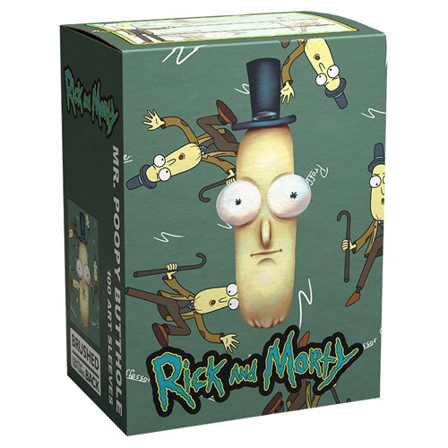 Чехол для карточек Unit Rick And Morty Standard Size Sleeves – Mr. Poopy Butthole (100 Ct.)
Чехол для карточек Unit Rick And Morty Standard Size Sleeves – Mr. Poopy Butthole (100 Ct.)