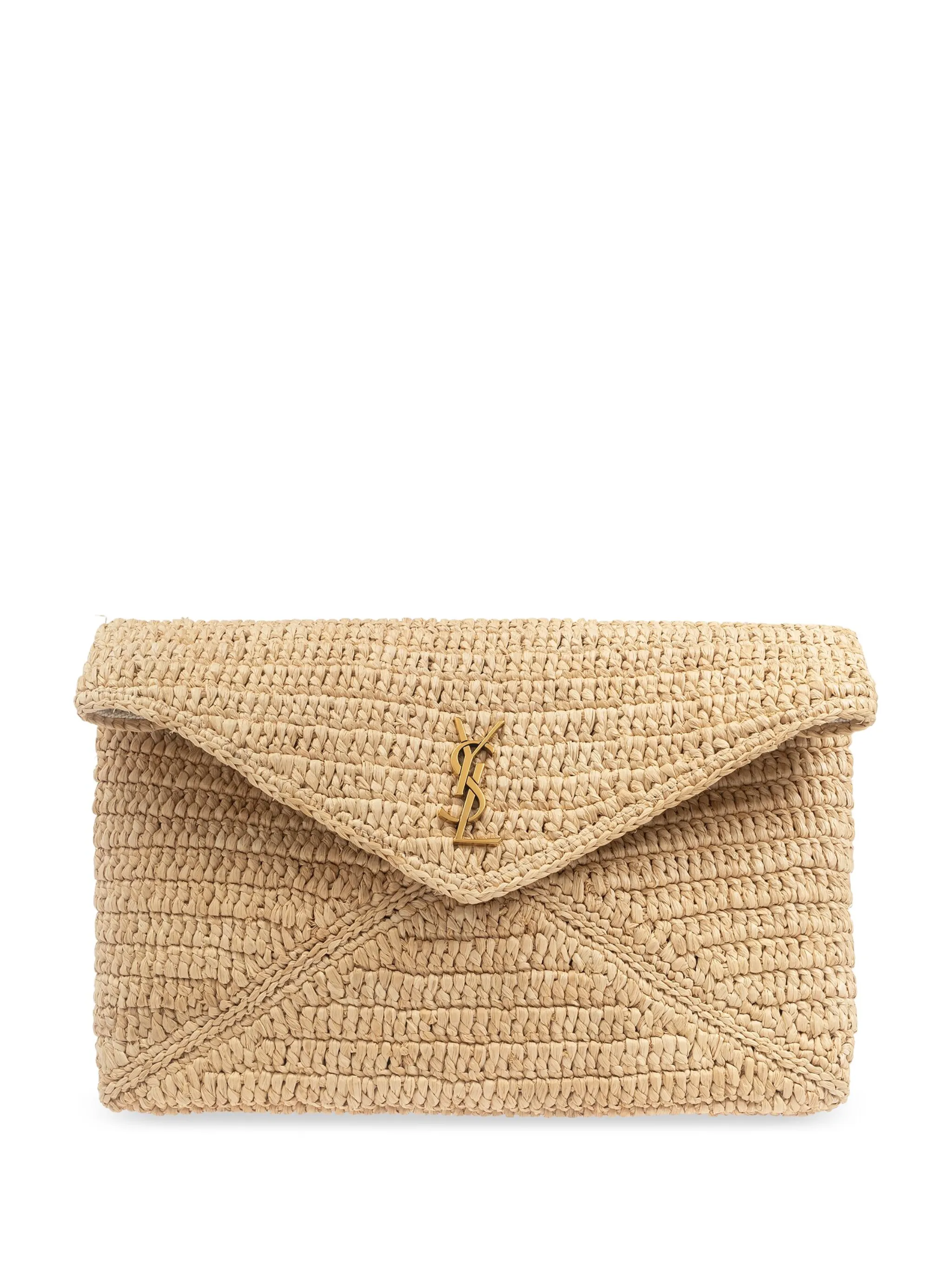 Большой клатч-конверт Cassandre Saint Laurent, бежевый
Большой клатч-конверт Cassandre Saint Laurent, бежевый