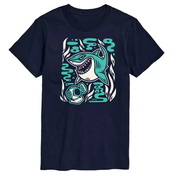 Футболка мужская с принтом «В поисках Немо» — Брюс Disney / Pixar, синий
Футболка мужская с принтом «В поисках Немо» — Брюс Disney / Pixar, синий