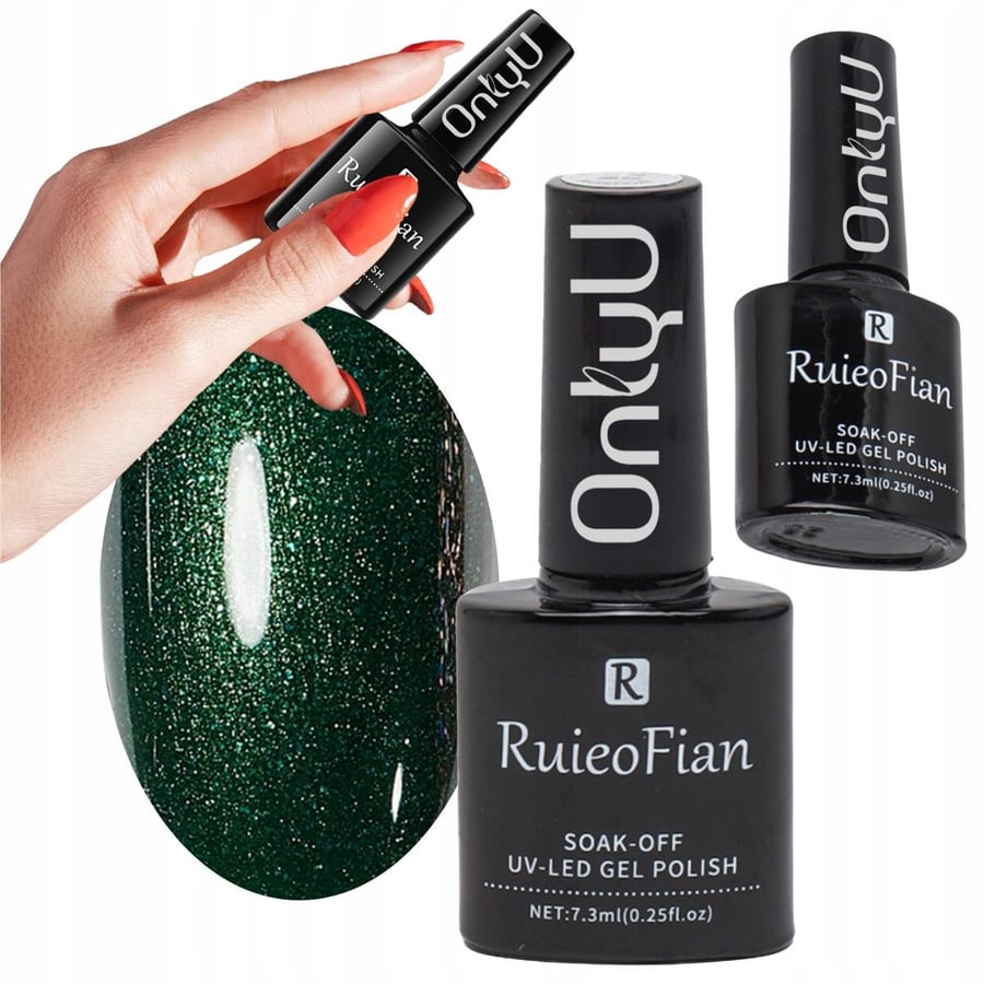 ИЗУМРУДНО-ЗЕЛЕНЫЙ ГИБРИДНЫЙ ЛАК ДЛЯ НОГТЕЙ С ГЛЯНЦЕВЫМ УФ-ЛАКОМ/L100 OnlyU 
ИЗУМРУДНО-ЗЕЛЕНЫЙ ГИБРИДНЫЙ ЛАК ДЛЯ НОГТЕЙ С ГЛЯНЦЕВЫМ УФ-ЛАКОМ/L100 OnlyU