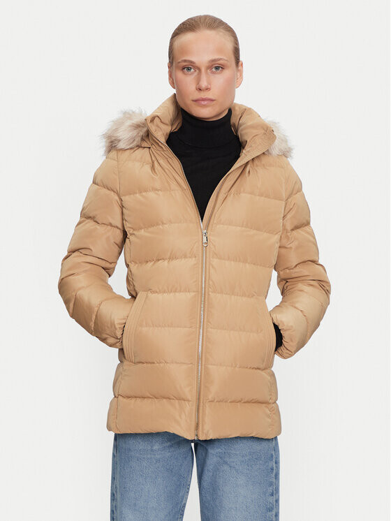 Пуховик стандартного кроя Tommy Hilfiger, бежевый
Пуховик стандартного кроя Tommy Hilfiger, бежевый