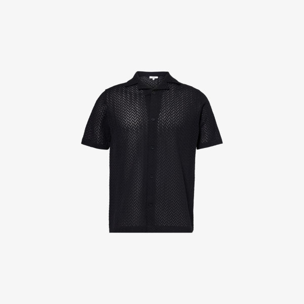 Рубашка Arne из кружевной вязки, черный
Рубашка Arne из кружевной вязки, черный