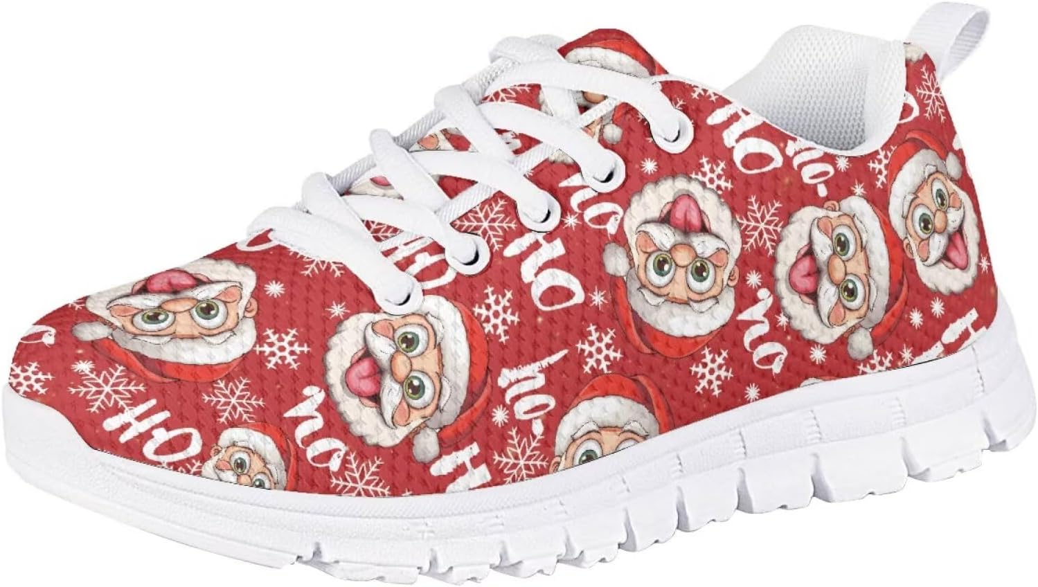 Рождественские кроссовки Forchrinse для девочек и мальчиков, легкие шнурованные ходовые кроссовки, повседневные беговые кроссовки с противоскользящей подошвой, Santa Claus
Рождественские кроссовки Forchrinse для девочек и мальчиков, легкие шнурованные ходовые кроссовки, повседневные беговые кроссовки с противоскользящей подошвой, Santa Claus